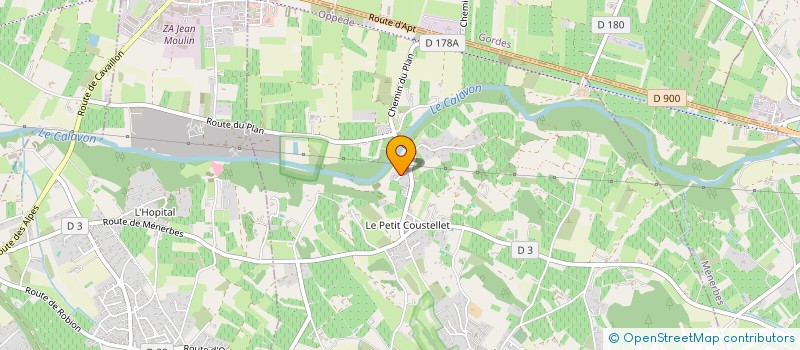 localisation de l'entreprise SCI LA ROYERE  OPPEDE