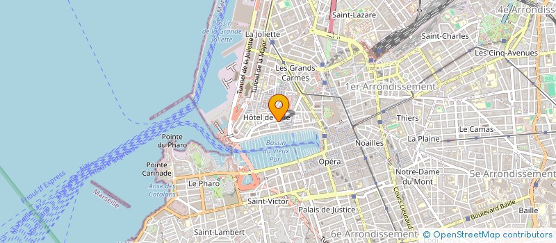 localisation de l'entreprise SCI LA RUCHE à MARSEILLE