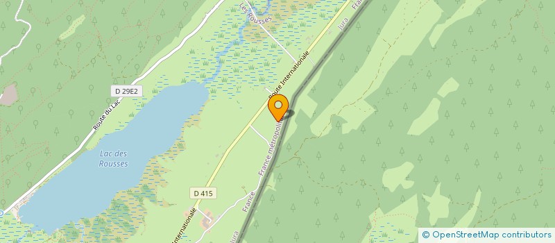 localisation de l'entreprise SCI LA RUCHE  BOIS-D AMONT