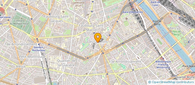 localisation de l'entreprise SCI LA RUCHE  PARIS