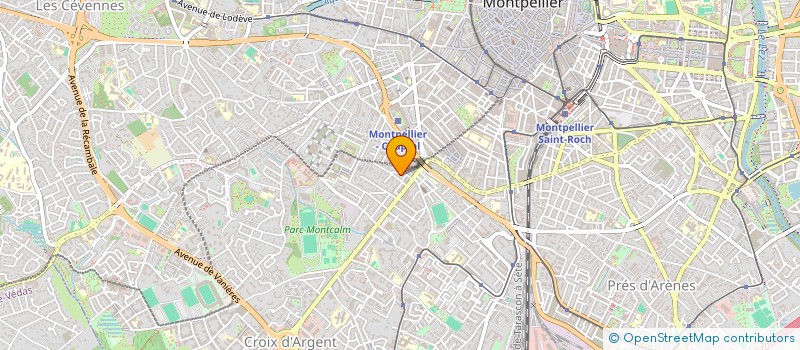localisation de l'entreprise SCI LA RUCHE à MONTPELLIER