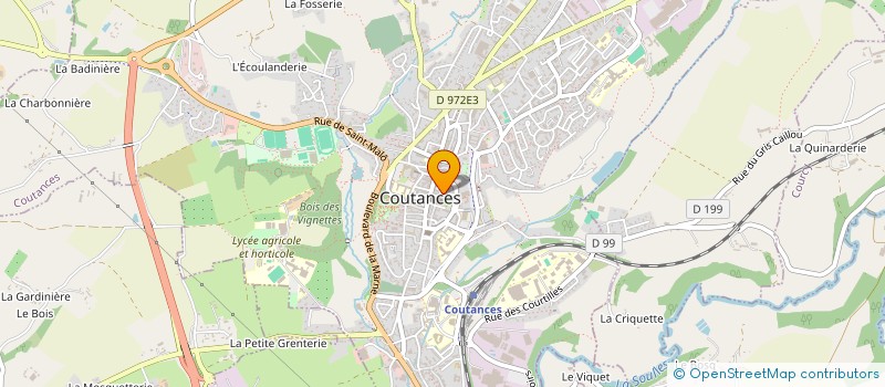 localisation de l'entreprise SCI LA RUCHE  SAINT-MALO