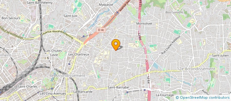 localisation de l'entreprise SCI LA RUCHE à MARSEILLE