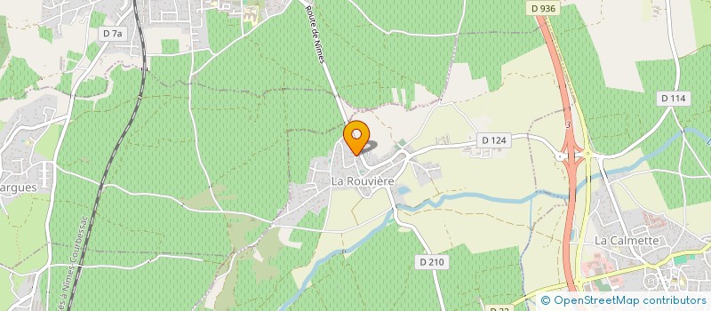 localisation de l'entreprise SCI LA RUCHE  LA ROUVIERE