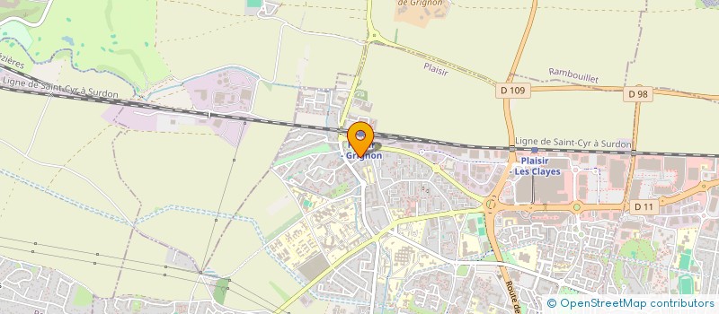 localisation de l'entreprise SCI LA RUCHE DES ABEILLES A MIEL NUMERO CINQ  PLAISIR