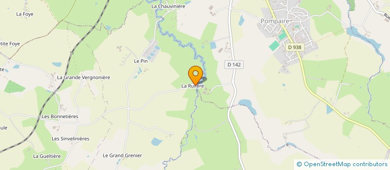 localisation de l'entreprise SCI LA RULIERE  SAINT-PARDOUX-SOUTIERS