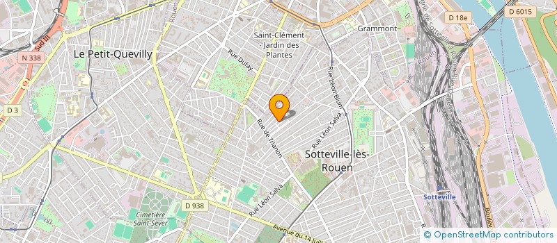 localisation de l'entreprise SCI LA S.C.I. à SOTTEVILLE-LES-ROUEN