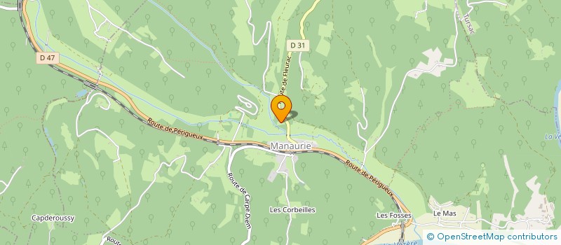 localisation de l'entreprise SCI LA SABLIERE  LES EYZIES