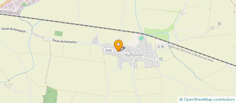 localisation de l'entreprise SCI LA SABLIERE  RAMPILLON