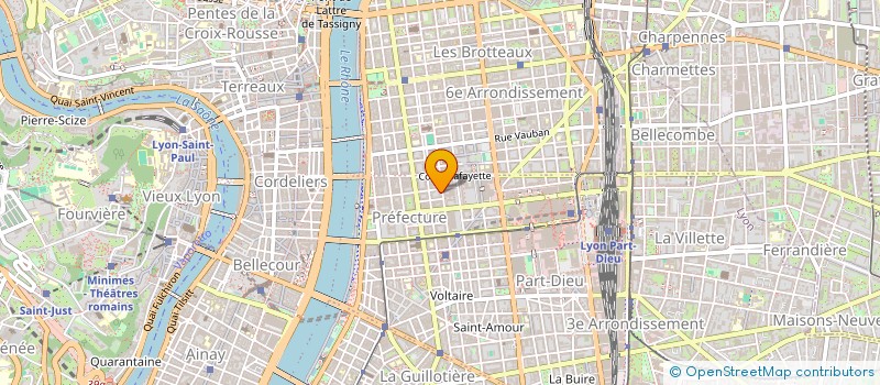 localisation de l'entreprise SCI LA SABLIERE  LYON