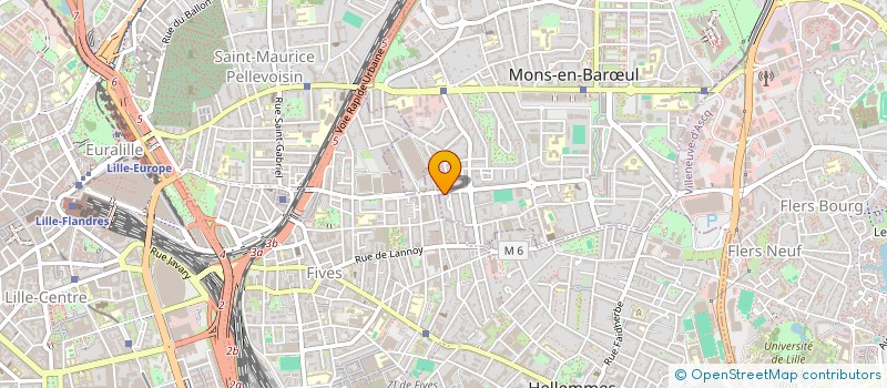 localisation de l'entreprise SCI LA SABLIERE DU HAUT DE MONS  MONS-EN-BARUL