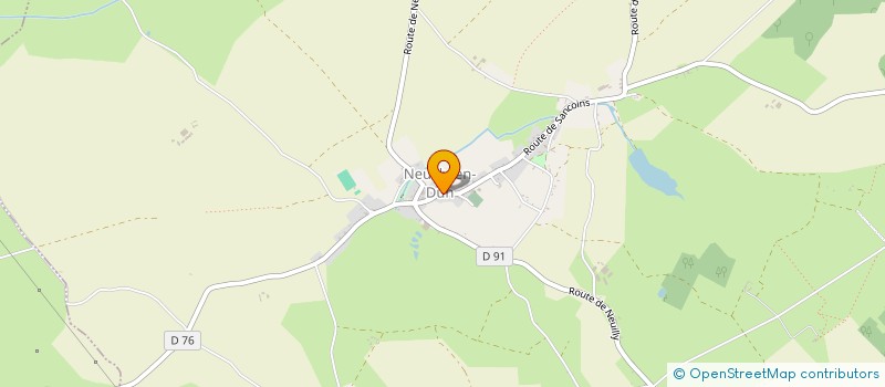 localisation de l'entreprise SCI LA SABOTIERE  GIVARDON