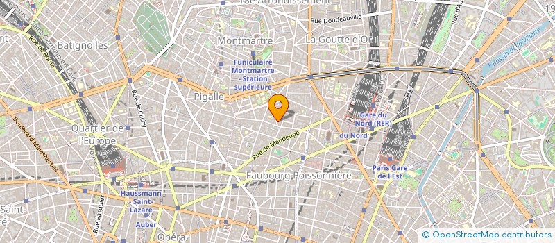 localisation de l'entreprise SCI LA SAGERIE  PARIS