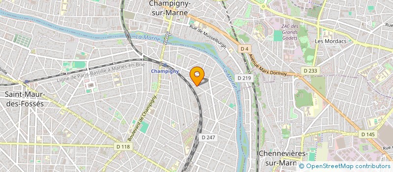 localisation de l'entreprise SCI LA SAINT MAURICIENNE à SAINT-MAUR-DES-FOSSES