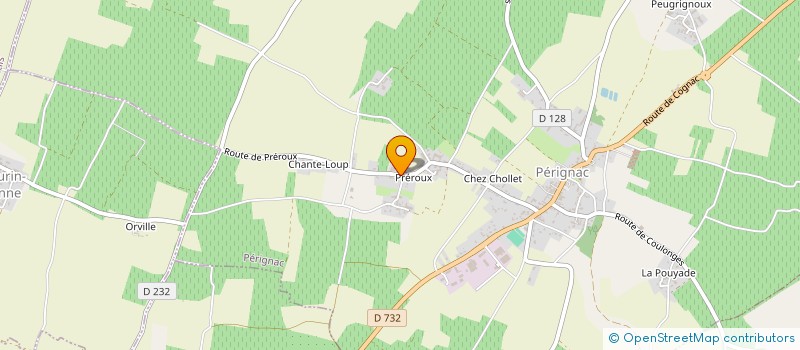localisation de l'entreprise SCI LA SAINTONGE DES ENFANTS à PERIGNAC