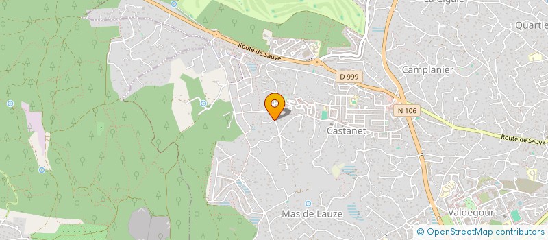 localisation de l'entreprise SCI LA SALADELLE  NIMES