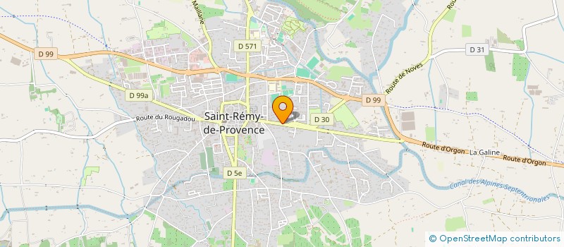 localisation de l'entreprise SCI LA SALADELLE à SAINT-REMY-DE-PROVENCE