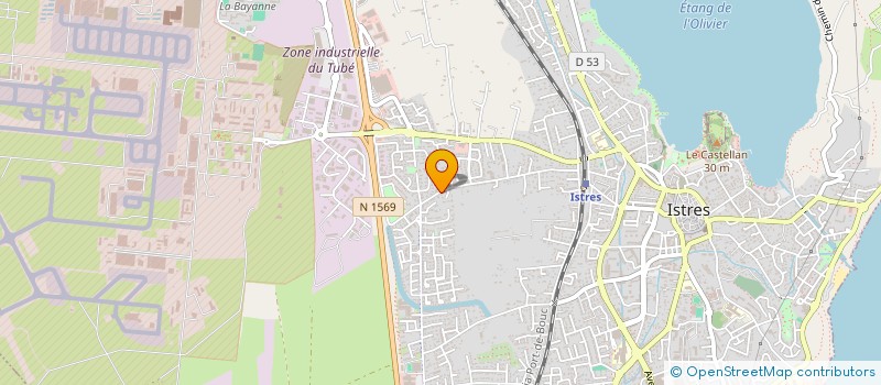 localisation de l'entreprise SCI LA SALADELLE  ISTRES