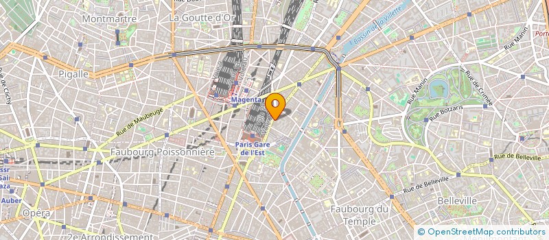 localisation de l'entreprise SCI LA SALAMANDRE  PARIS