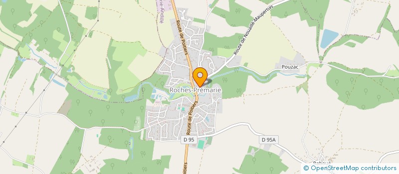 localisation de l'entreprise SCI LA SALAMANDRE  ROCHES-PREMARIE-ANDILLE