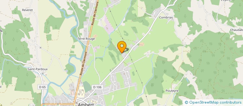 localisation de l'entreprise SCI LA SALERIE  AMBERT