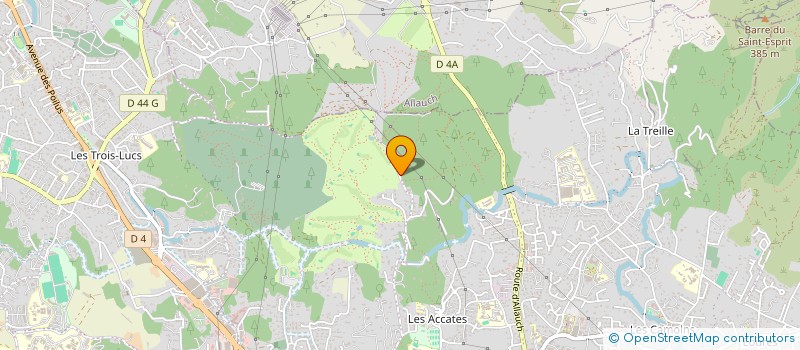 localisation de l'entreprise SCI LA SALETTE à MARSEILLE