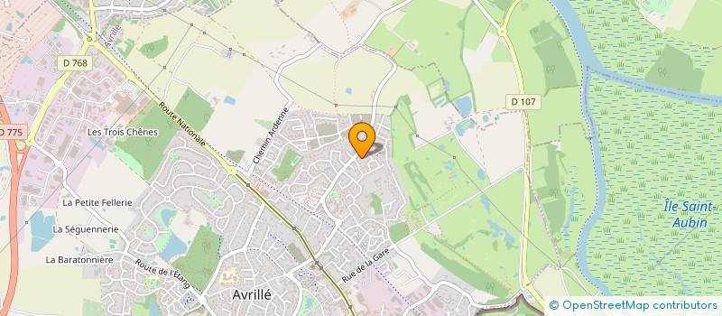 localisation de l'entreprise SCI LA SALETTE à AVRILLE