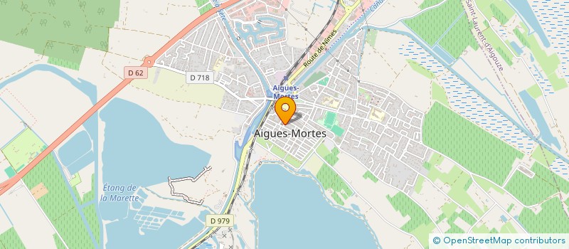 localisation de l'entreprise SCI LA SALICORNE  AIGUES-MORTES