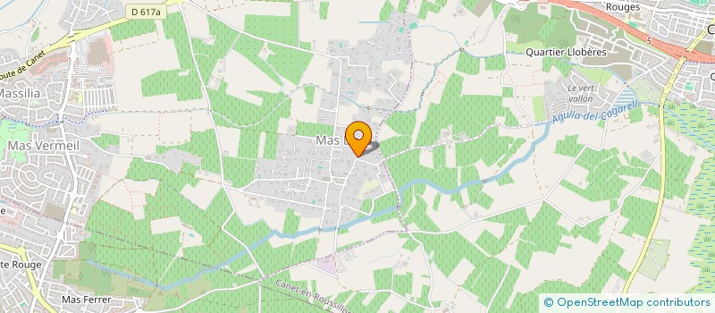 localisation de l'entreprise SCI LA SALUT à PERPIGNAN
