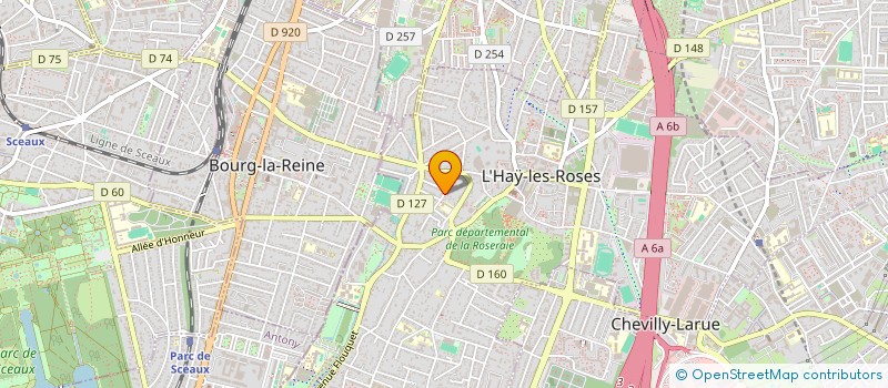 localisation de l'entreprise SCI LA SAMBUY  L'HAY-LES-ROSES