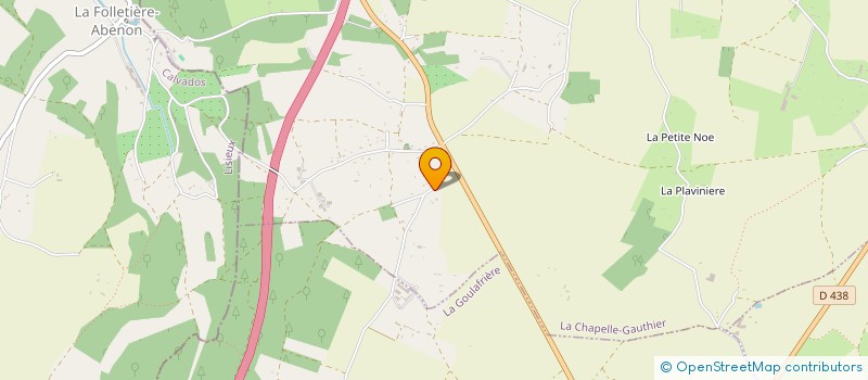 localisation de l'entreprise SCI LA SAPAIE  MESNIL-EN-OUCHE