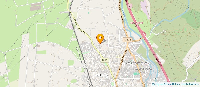 localisation de l'entreprise SCI LA SAPEQUE  SALON-DE-PROVENCE