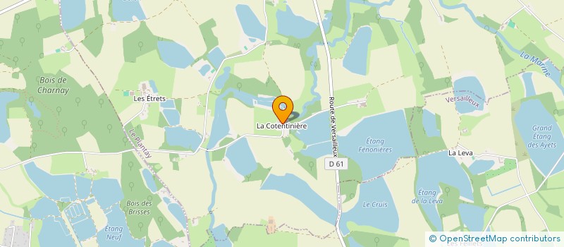 localisation de l'entreprise SCI LA SARCELLE à VILLARS-LES-DOMBES