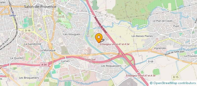 localisation de l'entreprise SCI LA SARDENA  SALON-DE-PROVENCE