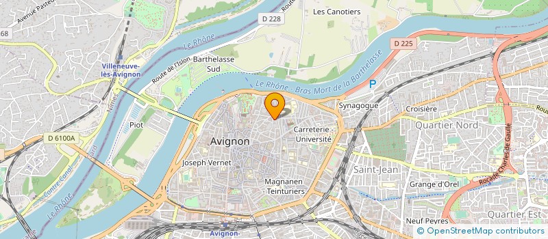 localisation de l'entreprise SCI LA SARIETTE  AVIGNON