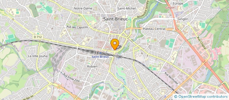 localisation de l'entreprise SCI LA SARIETTE à SAINT-BRIEUC