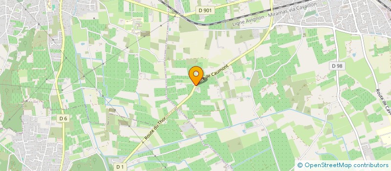 localisation de l'entreprise SCI LA SARRASINE  LE THOR