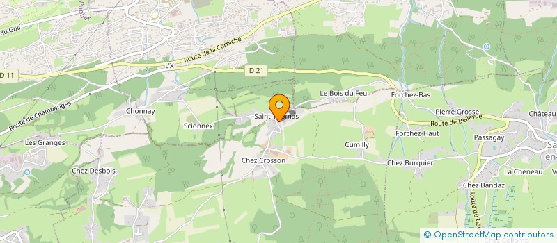 localisation de l'entreprise SCI LA SARRE  LARRINGES