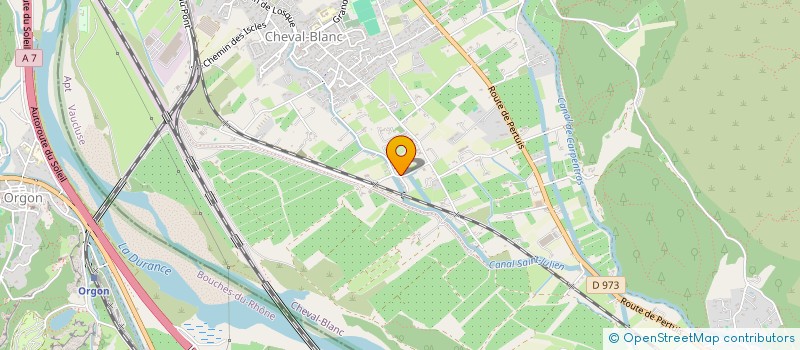 localisation de l'entreprise SCI LA SARRIETTE  CHEVAL-BLANC