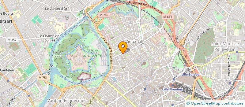 localisation de l'entreprise SCI LA SARTERIE VI à LILLE