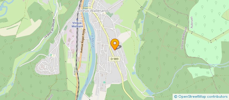 localisation de l'entreprise SCI  LA SARTOR  VIREUX-WALLERAND