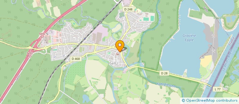 localisation de l'entreprise SCI LA SAUER  MUNCHHAUSEN