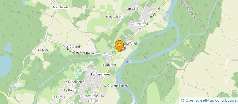 localisation de l'entreprise SCI LA SAULAIE FAMILY à CHATILLON-LA-PALUD