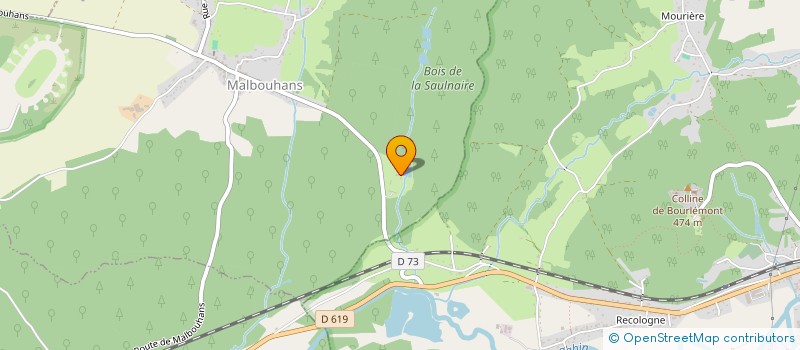 localisation de l'entreprise SCI LA SAULNAIRE  MALBOUHANS