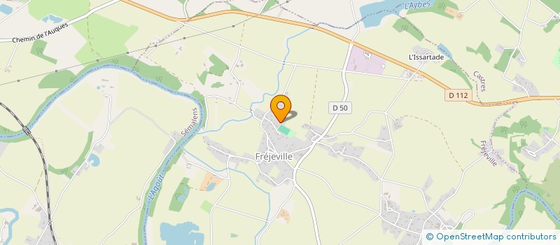 localisation de l'entreprise SCI LA SAUMUROISE à FREJEVILLE