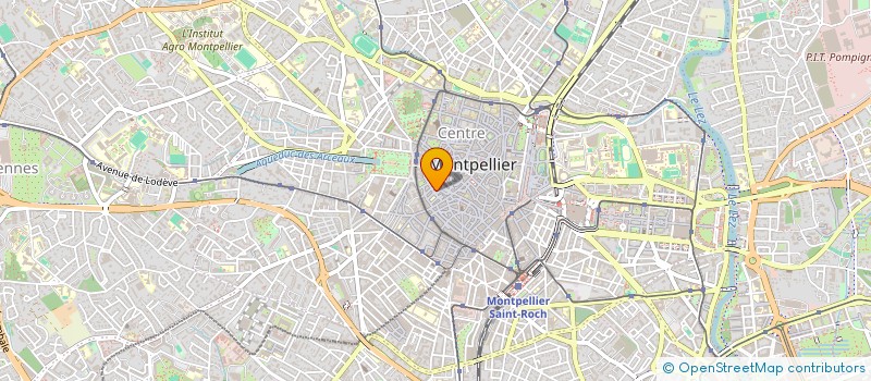 localisation de l'entreprise SCI LA SAUNERIE à MONTPELLIER