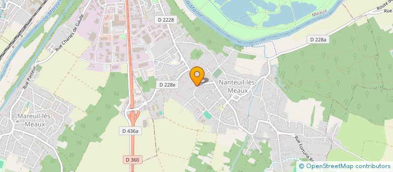 localisation de l'entreprise SCI LA SAUSSAIE à NANTEUIL-LES-MEAUX