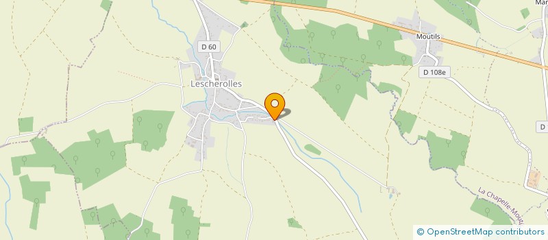 localisation de l'entreprise SCI LA SAUVAGEONNE  LESCHEROLLES