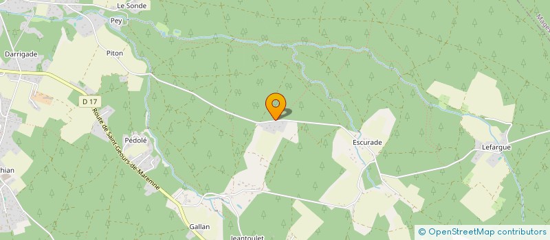 localisation de l'entreprise SCI LA SAUVAGINE  SOUSTONS