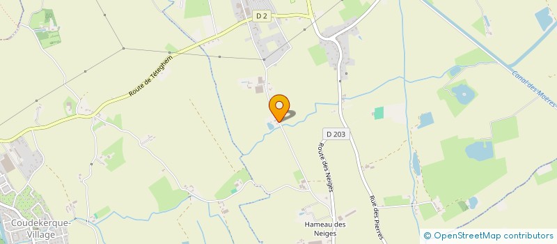 localisation de l'entreprise SCI LA SAUVAGINE  TETEGHEM-COUDEKERQUE-VILLAGE